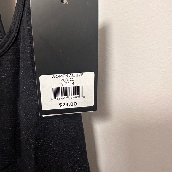Women’s Trajectory work out tank top black. Moisture wicking. NEW - Picture 5 of 5